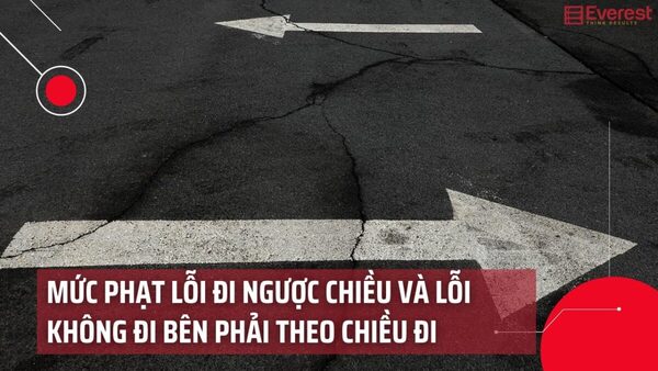 xe máy đi ngược chiều phạt bao nhiêu